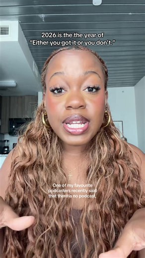 One thing I plan to go into 2026 with is the mentality that if I want it I’ve gotta go for it. This doesn’t mean I have to burn myself ot along the way but 80% of my time soent should go towards what fills me up rather than just what distracts me. Thank you @Les 🍀 for the unlock. ✨🙂‍↕️ Needed that!