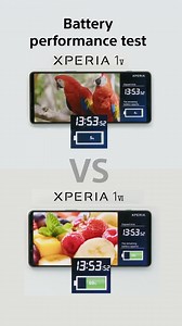 169K views · 1.4K reactions | Who's the winner of our challenge? Check out the battery performance test featuring Xperia 1 V vs Xperia 1 VI, and witness the best battery performance in the Xperia 1 series history! *The actual performance may vary depending on your usage and environment. Learn more about Xperia 1 VI: https://bit.ly/FB_Xperia1VI Purchase Xperia 1 VI here: https://bit.ly/BUY_Xperia1VI #SonyXperia #Xperia1VI #2DayBattery | Sony - Xperia | Facebook
