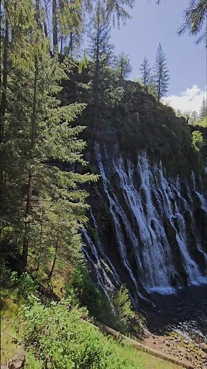 Burney Falls- Waterfalls. Burney, California