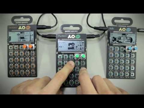 Teenage Engineering Pocket Operators Demo