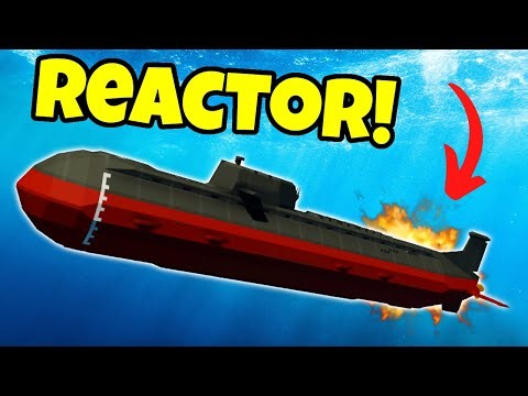 Reactor EXPLODES While Using Crush Depth Mod In Stormworks!