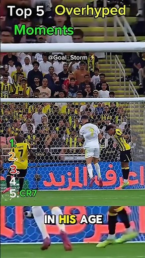 Top 5 OverHyped Football Moments 🤯⚽ (Shorts)