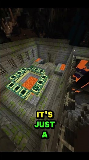 The Smallest Stronghold?! #minecraft