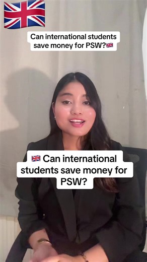Saving Money for PSW as an International Student in the UK