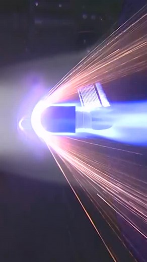 NASA Ames on Instagram: "Blazing hot  In this video, we show a deployable heatshield concept being tested at our Arc Jet Complex, where we simulate the intense heating spacecraft experience when entering a planetary atmosphere. Learn more: https://www.nasa.gov/ames/arcjet-complex/ Video credit: NASA #NASA #technology #heatshields #spacecraft #space"