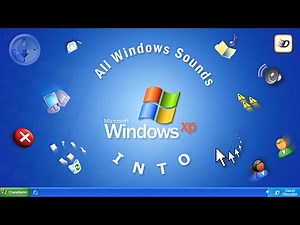 I transformed all Windows sounds into Windows XP!