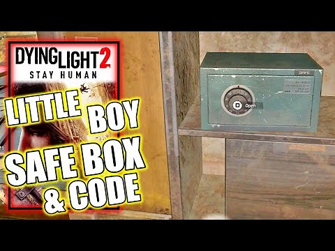 Dying Light 2 - Little Boy Safe Code - New Dawn Park Safe Box Location - Red Rubber Duck