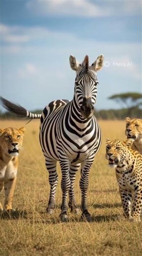 Why the zebra wears stripes and how it saves their life#shorts #viral #Anima