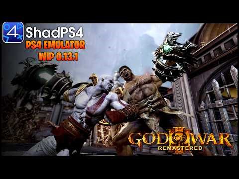 God of War 3 Remastered | Kratos vs Hercules on ShadPS4 (PS4 Emulator)