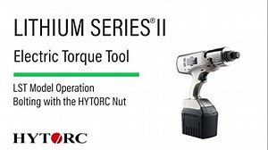 The LITHIUM SERIES II Electric Torque Tool is a lightweight 36 Volt battery-powered tool, with capacity up to 5000 ft-lbs, making it the ultimate solution for strength & portability in industrial bolting jobs worldwide. Also compatible with the #HYTORC Nut. The HYTORC Nut is the only fastener that can guarantee the elimination of galled or damaged threads on installation and removal. Learn more at: LITHIUM SERIES II Electric Torque Tool - http://ow.ly/btTJ50ygKvN HYTORC Nut - http://ow.ly/kavE50
