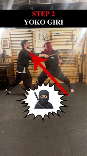 How To Do YOKO GIRI in KAMAJUTSU 🥷🏻 #Shorts #Ninjutsu #MartialArts