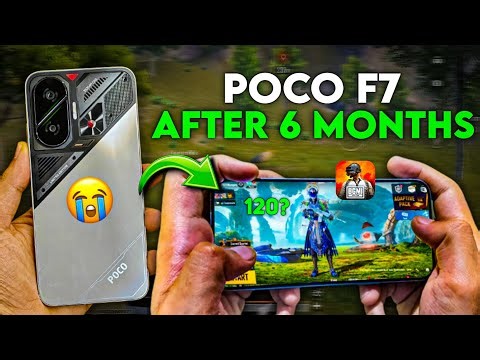 Poco F7 After 6 Months🔥Where is 120 Fps?😭 Heating Issue? | Poco f7 Pubg test