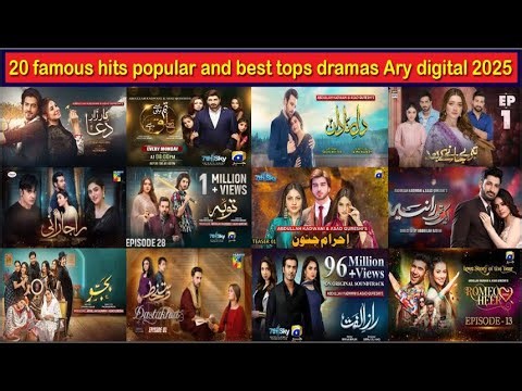 20 tops popular famous and hits dramas 2025