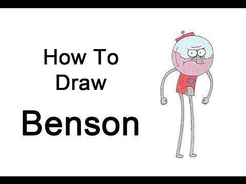 How to Draw Benson from Regular Show