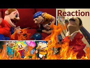 SML Movie: Jeffy's Jellyfish Reaction (Puppet Reaction)