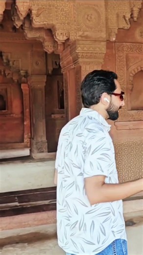 बीरबल का महल। Akbar mahal fahetpur sigri India