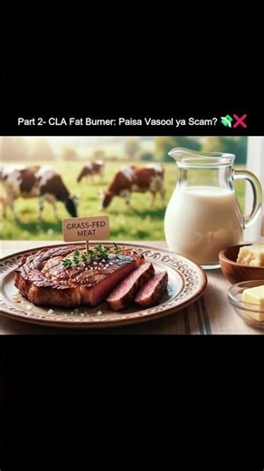 Part 2- CLA Explained: Benefits, Dosage & Natural Sources! 🥛🔥