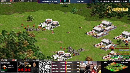 Trực Tiếp | AoE Super Stars 2026 | 4v4 Random | Team Chim Sẻ Đi Nắng vs Team BiBi Chim Sẻ Đi Nắng - Truy Mệnh - Mạnh Hào - Anh Huy vs BiBi - Hoàng Mai Nhi - HeHe - U98 Ngày: 26/02/2026 BLV: Hải MariO Xịt xoa bóp Thảo Dược Khương Hoạt - Nâng niu xương khớp bằng thảo dược thiên nhiên. #Xitxoabop #XitKhuongHoat #XitxoabopKhuongHoat #Khuonghoat #Suckhoe | Chim Sẻ Đi Nắng