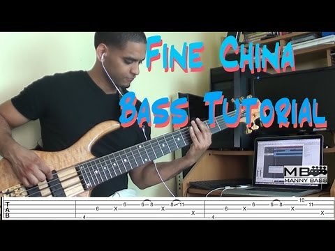 Fine China - Bass Tutorial with Tabs