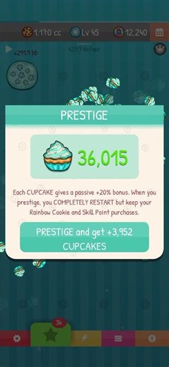 Cookie Combo - Idle Merge Game Getting over 40,000 cupcakes!