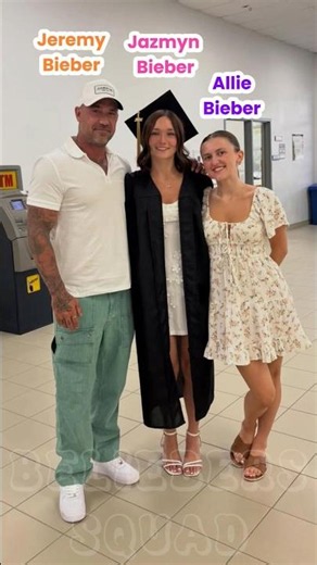 Justin Bieber's sister, Jazmyn Bieber had her high school graduation ceremony #justinbieber