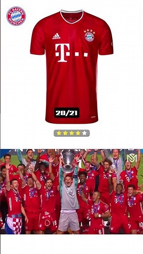 Rating every Bayern Munich home jersey #championsleague #bayernmunich