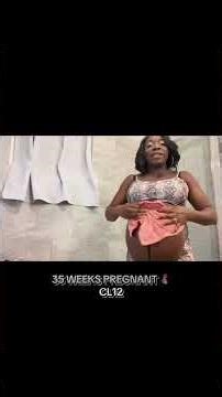 35 Weeks Pregnant Twins Torpedo Belly #pregnant #shorts #foryou #pregnancy #viral #goviral #short