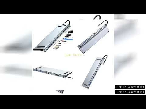 LX0B Upgrade Type C Hub USB3.0 Docking Station VGA Rj45 Fast Transfer