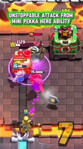 Clash Royale - Mini Pekka Unstoppable Attack