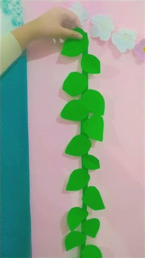 DIY leaves vein for room makeover ❤️🌷🌿🌿🌿🌿🌱🌴🍀🍃