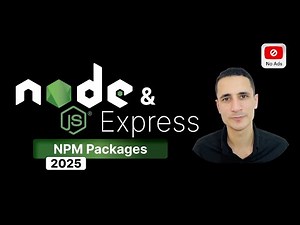 NPM & Install Packages | Node.js Full Course 2025
