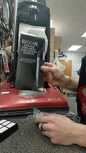 How to change filters on a Riccar R20