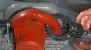 Watch Master Lock Python Lock on Amazon Live