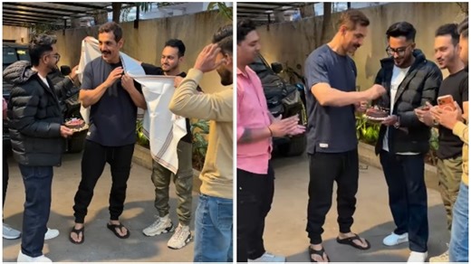 Watch: John Abraham celebrates 53rd birthday with fans and paparazzi