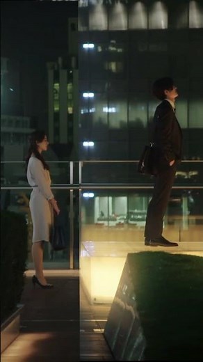 夜景の中で綺麗な不意打ちキス 新木優子×中島裕翔 キスシーン②/3 #SUITS #新木優子 #中島裕翔 #SUITS婚