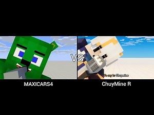 The Gummy Bear Song But it's Minecraft Animation Part 3 (MAXICARS4 vs ChuyMine R)