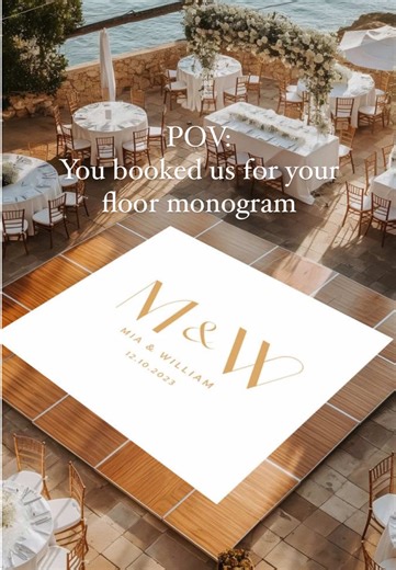 ✨ Personalized perfection for your big day! ✨ Our custom monogram floor decals add a luxe, elegant touch to weddings & special events. Designed just for you & installed with precision for a flawless finish! 💡 Perfect for weddings, birthdays, & upscale events 🎨 Custom designs to match your theme 👌 Smooth, seamless, & picture-perfect Tag a bride or event planner who NEEDS this! ⬇️ #WeddingDecor #CustomDecal #DanceFloorGoals #LuxuryWeddings #BrideToBe #EventPlanner #WeddingInspo #TikTokWeddings