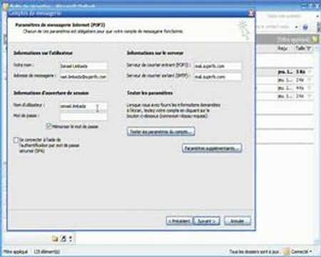 Comment créer un compte email messagerie POP3 avec Outlook