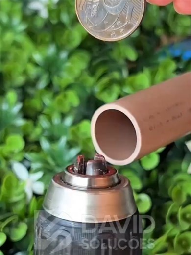 Incredible Bricklayer Uses Drill to Create Coin Magic