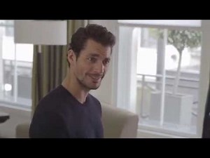 David Gandy Packs Light — Marks & Spencer for Autograph 2015