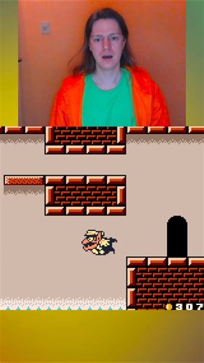 Swimming glitch in Wario Land II Remix