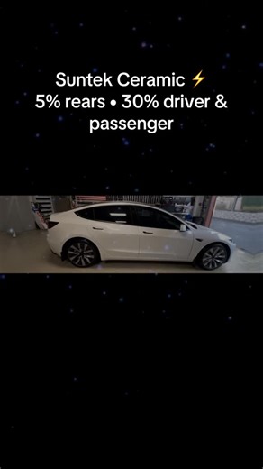 Tintz R' Us on Instagram: "Clean, modern, and protected ⚡ This 2025 Tesla Model 3 received Suntek Ceramic window tint for improved comfort, privacy, and UV protection. ✅ 5% on the rear windows ✅ 30% on the driver & passenger windows Ceramic tint helps reduce heat while maintaining a sharp, factory-clean appearance—perfect for this Tesla. 📍 Tintz R’ Us 3995 Douglas Blvd, Roseville, CA 95661 📞 916-470-3880 #tintzrus #teslamodel3 #suntekceramic #ceramictint #windowtint"