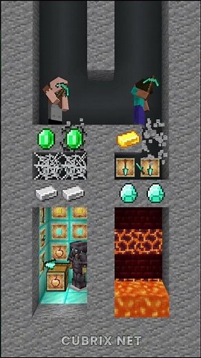 HELP HEROBRINE To Win From Greedy Notch #shorts #herobrine