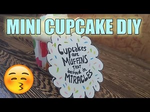 How to make Miniature Cupcakes 😍💖 | DIY Cupcakes| Step by Step |
