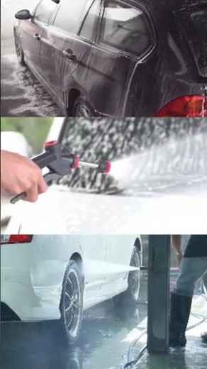 Full automatic compute car washing | Touchless self service car wash | amazing car washing video