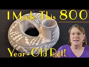 Watch Me Make this 800-year-old Anasazi Snake Pot With Prehistoric Materials and Techniques!