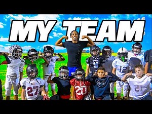 I COACHED A PEWEE FOOTBALL TEAM!!! (CRAZY ENDING)