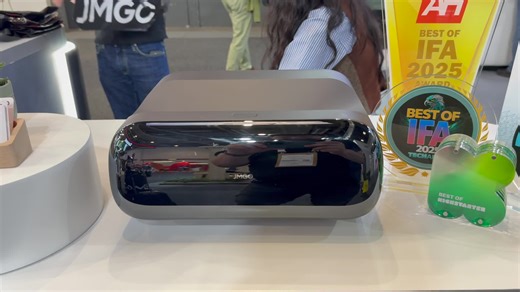 JMGO O2S Ultra: Prototyp des Super-Beamers schon live zu sehen