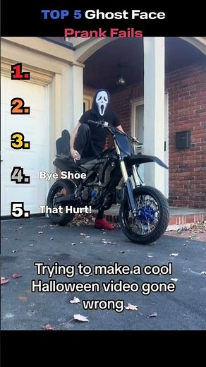 Ranking The Most Funniest GhostFace Fails #funny #funnyshorts #memes #ghostface