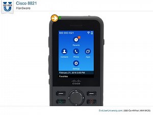 Cisco 8821 Wireless IP Phone - Hardware